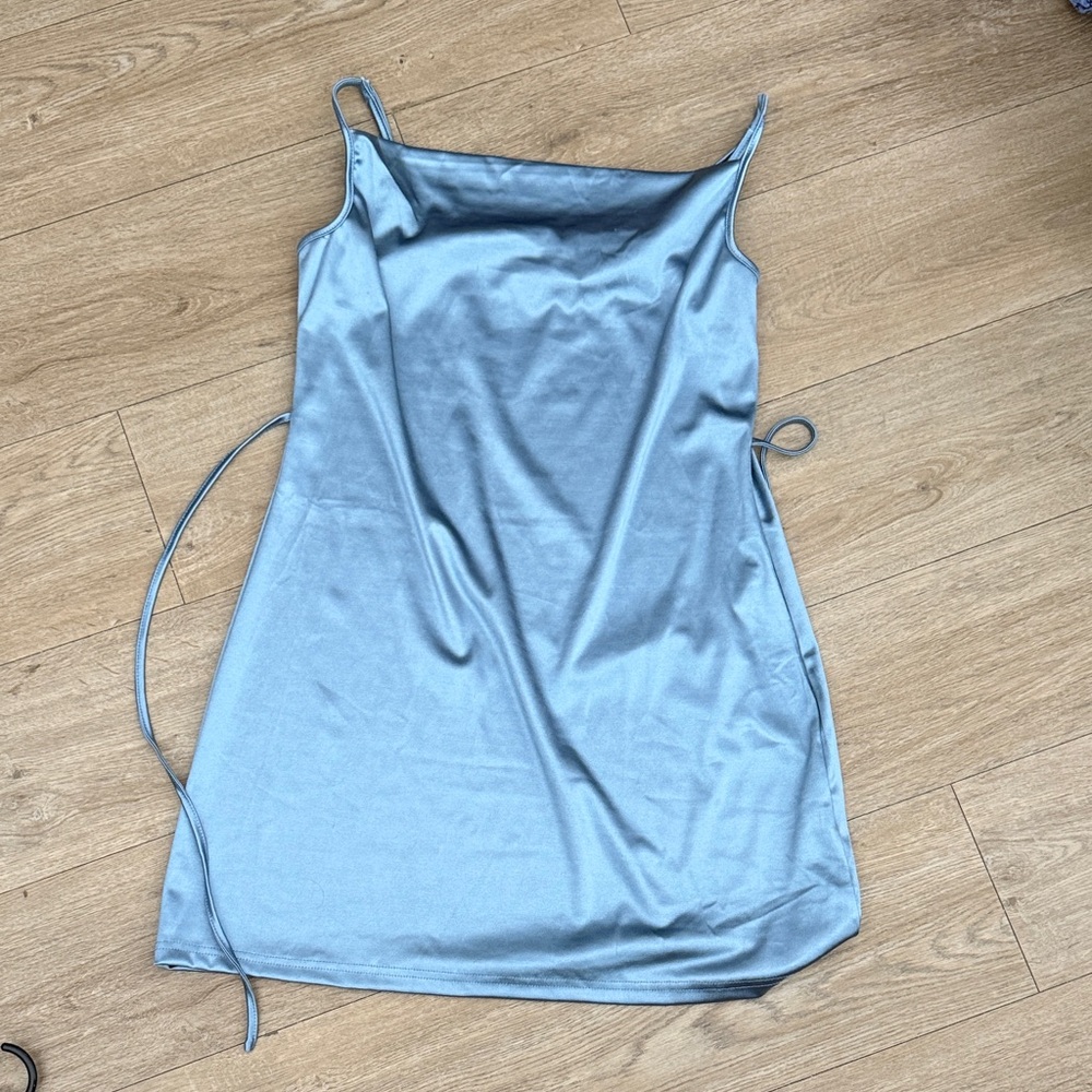 Amazon Women's Midi Dress in Light Blue